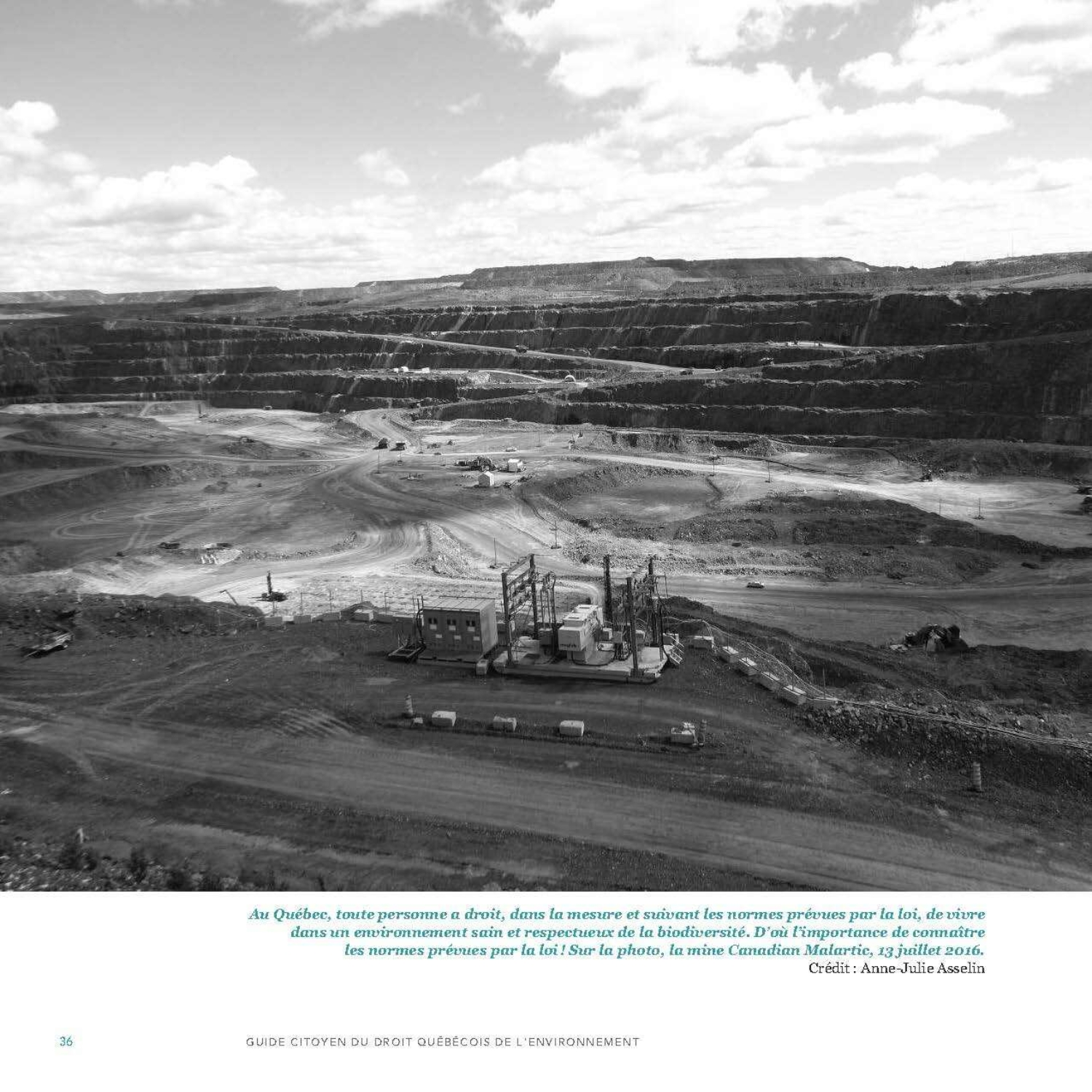 Guide citoyen du droit québécois de l'environnement