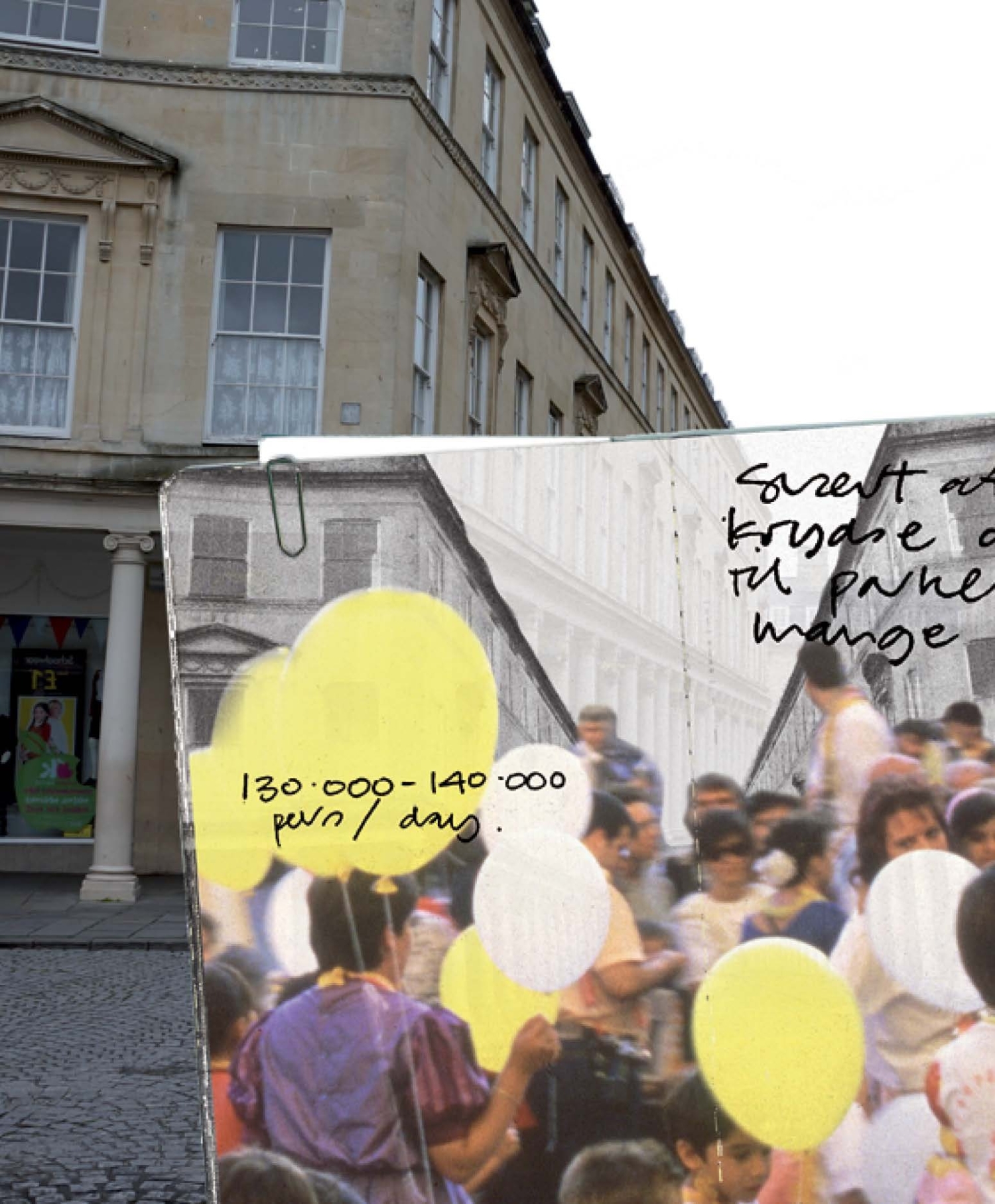 La vie dans l'espace public