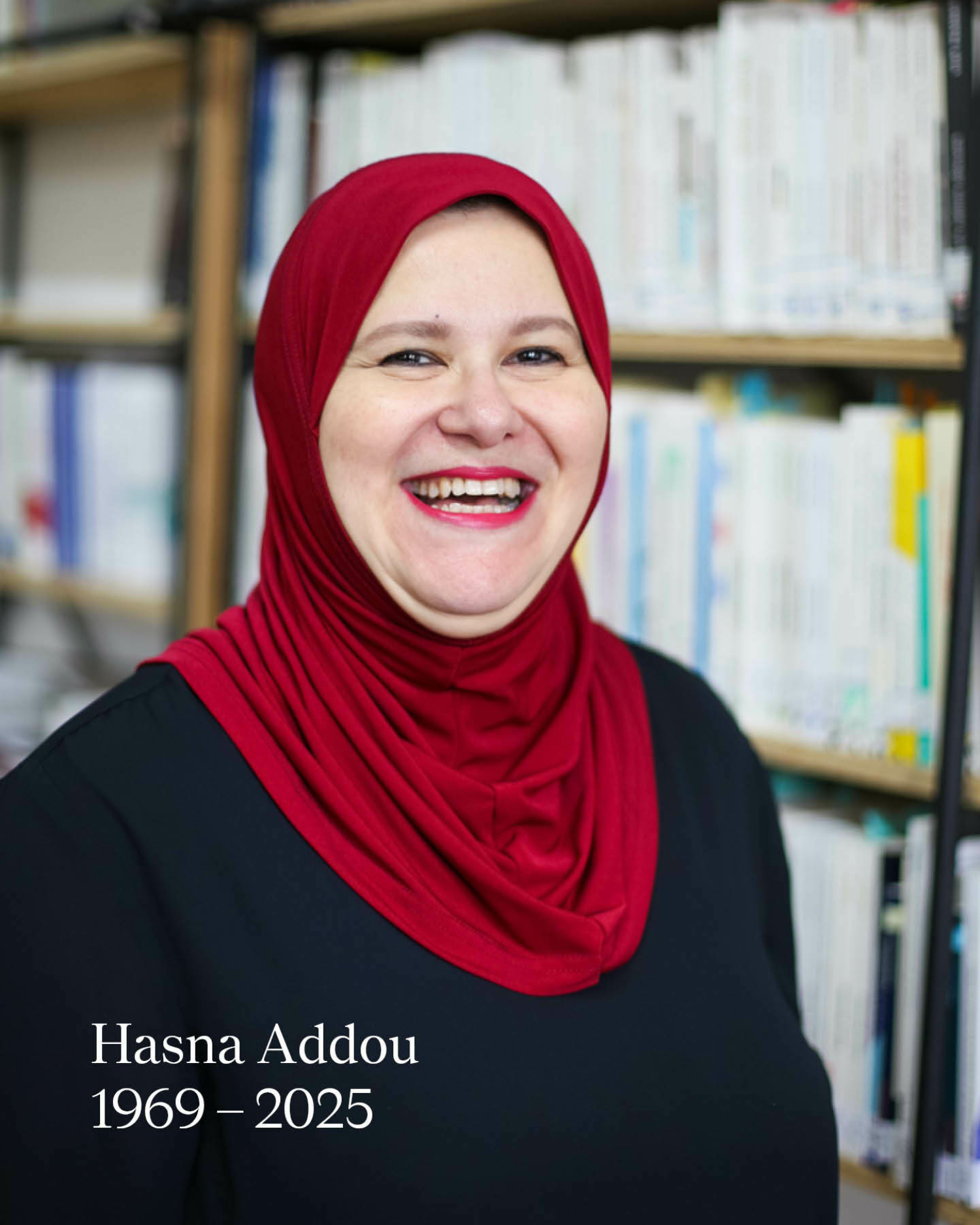 Décès de Hasna Addou
