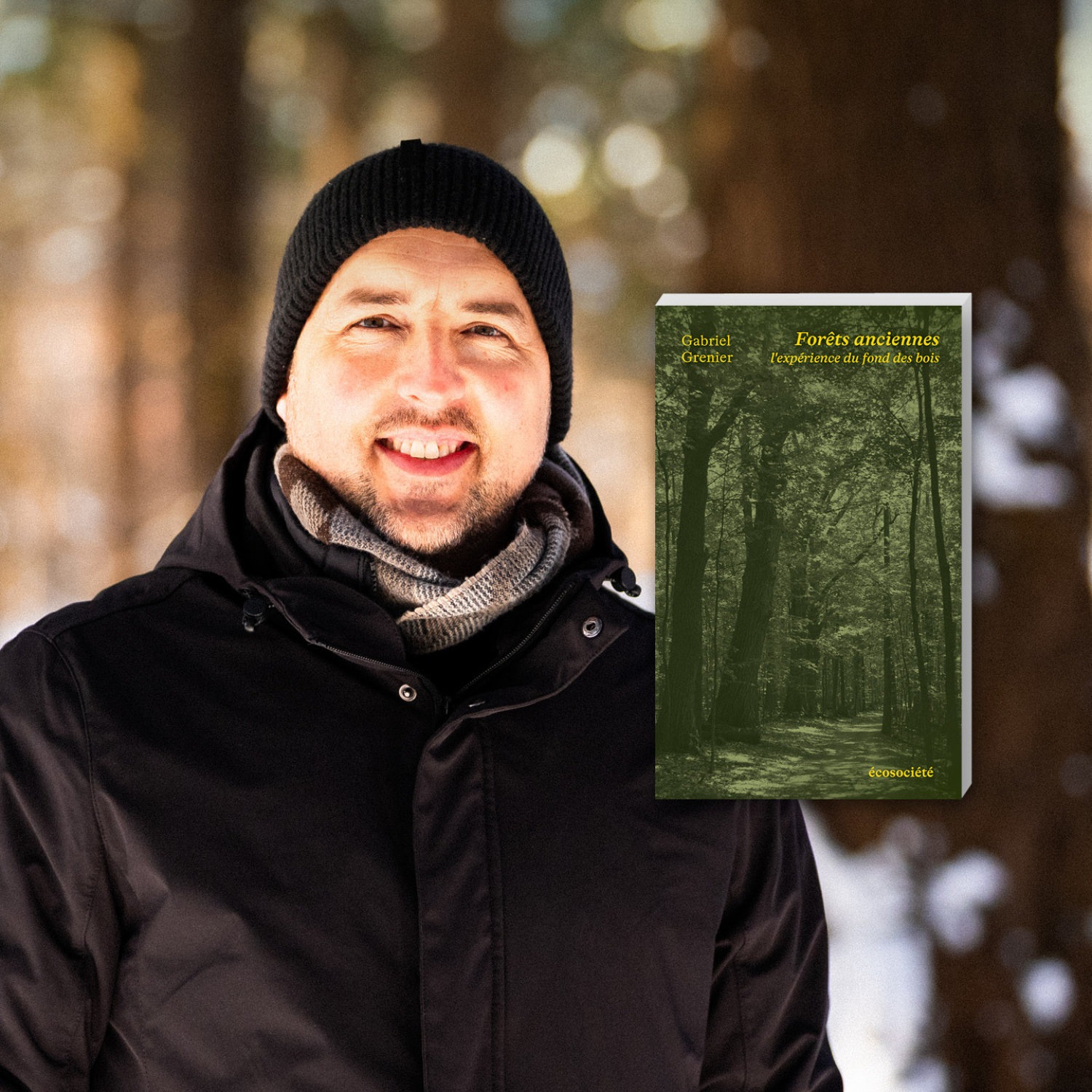 Gabriel Grenier au Salon du livre de l'Abitibi-Témiscamingue