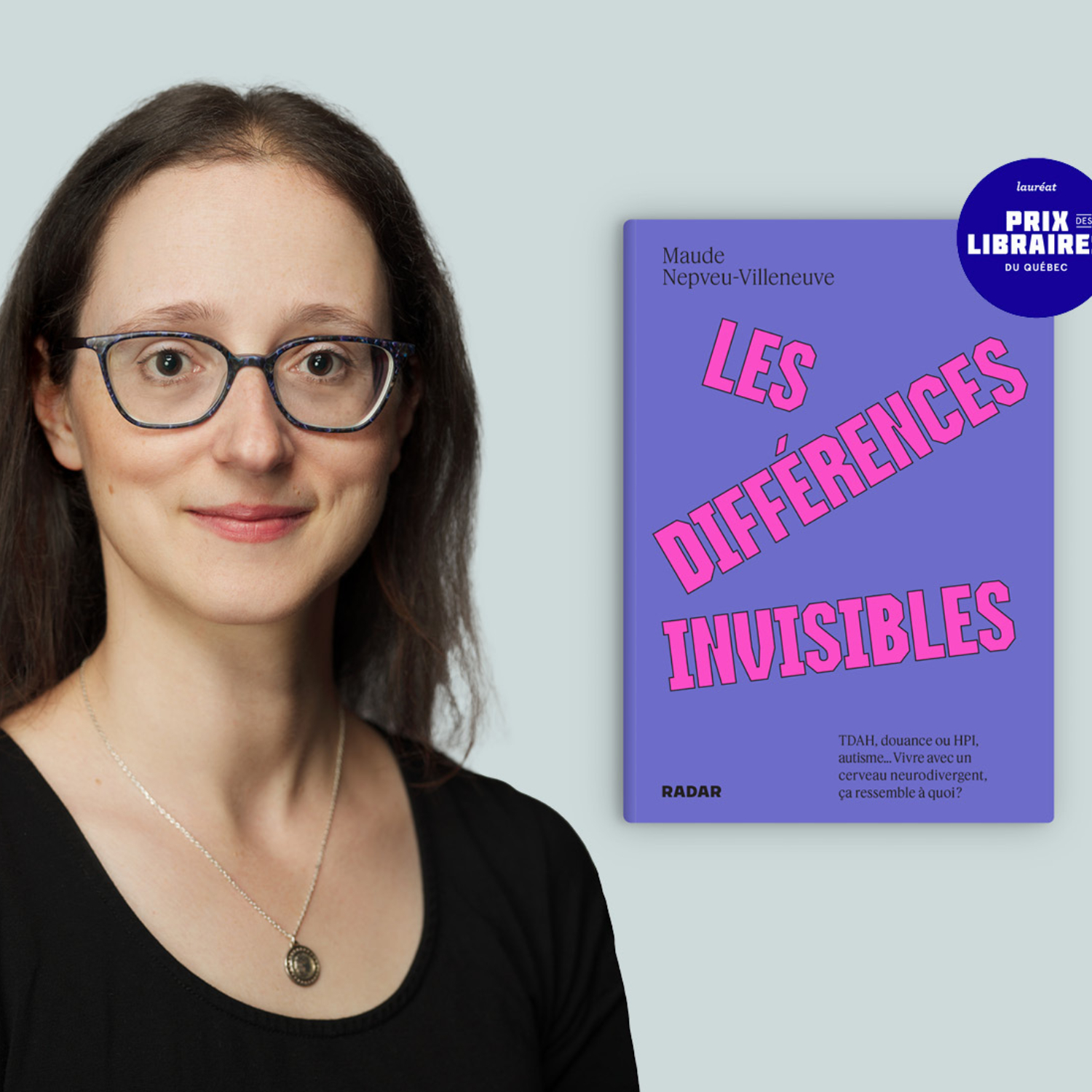 Les différences invisibles remporte le Prix des libraires !